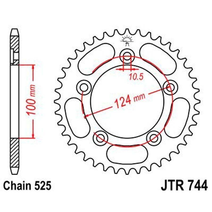 PLATO CORONA JT 744 36T  525