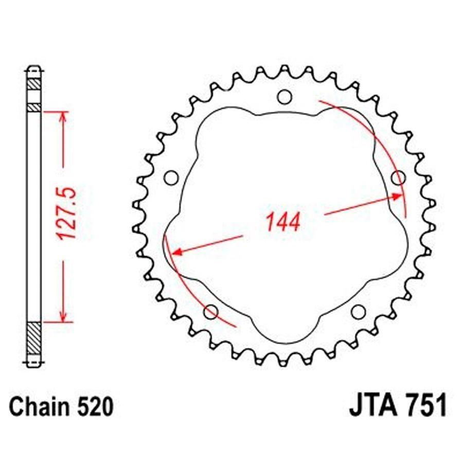 PLATO CORONA JT 751 42T  520