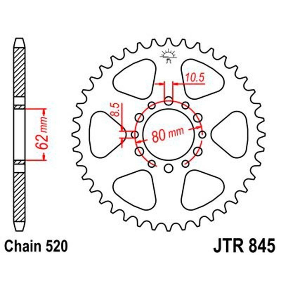 PLATO CORONA JT 845 45T  520