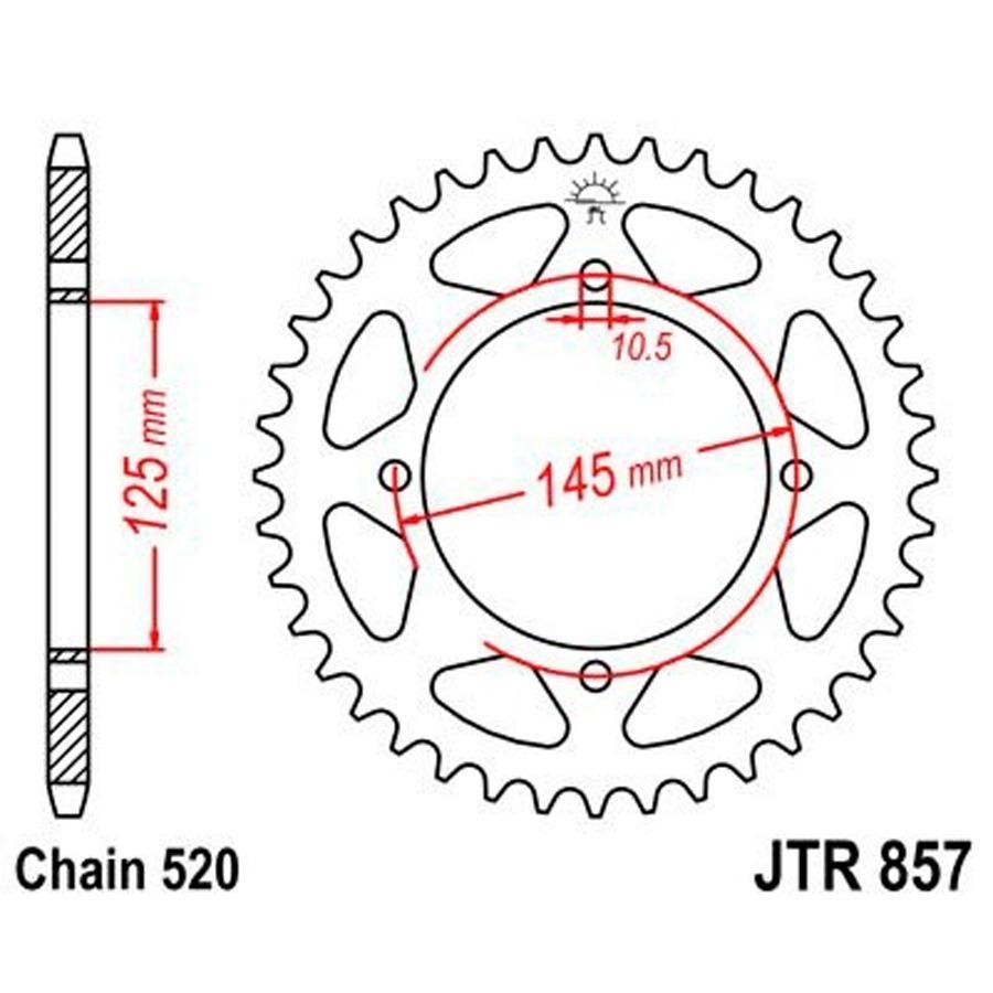 PLATO CORONA JT 857 39T  520