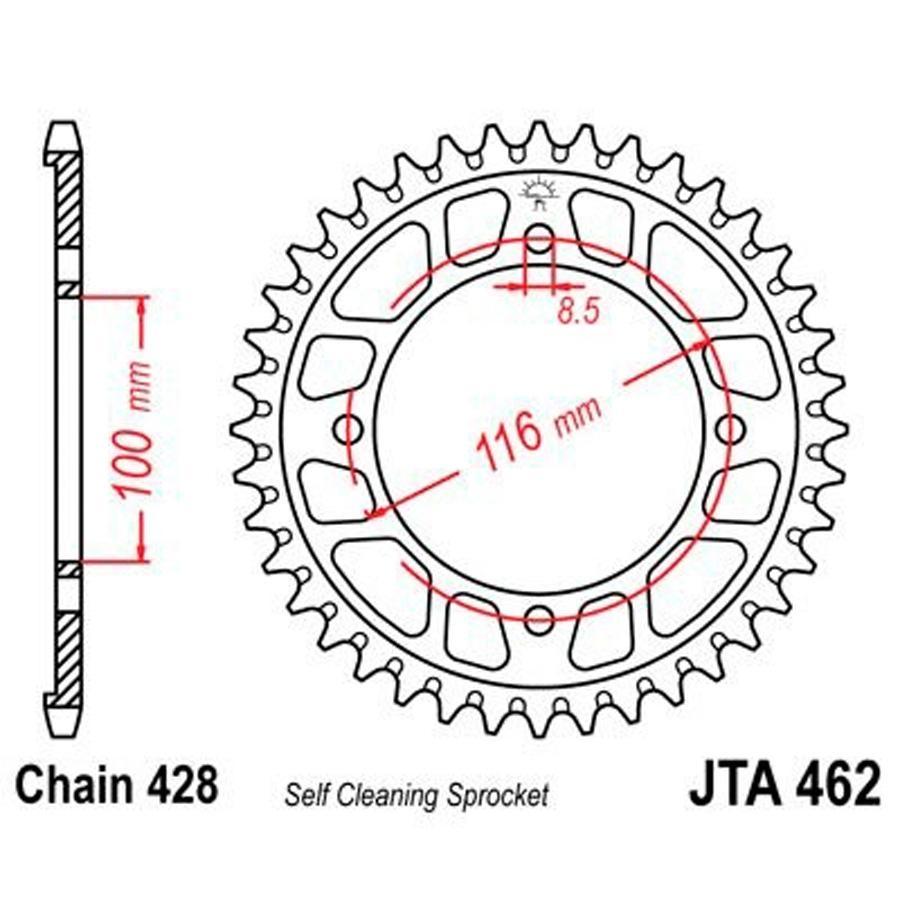 PLATO CORONA JT 462 49T  428