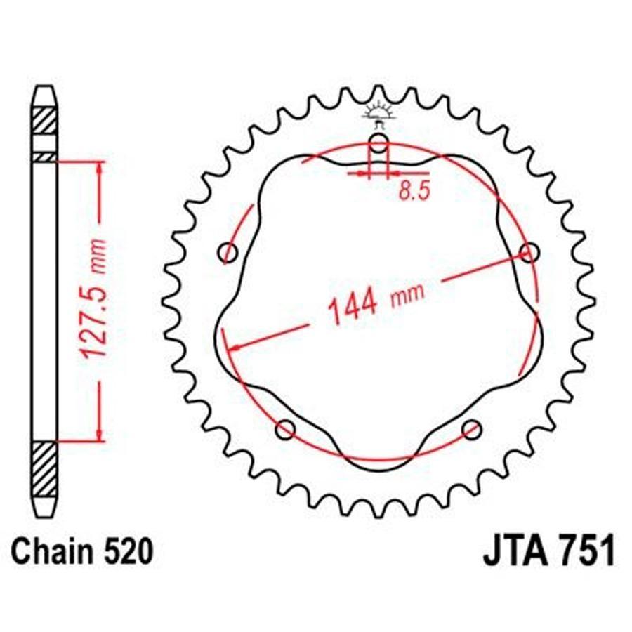 PLATO CORONA JT 751 40T  520