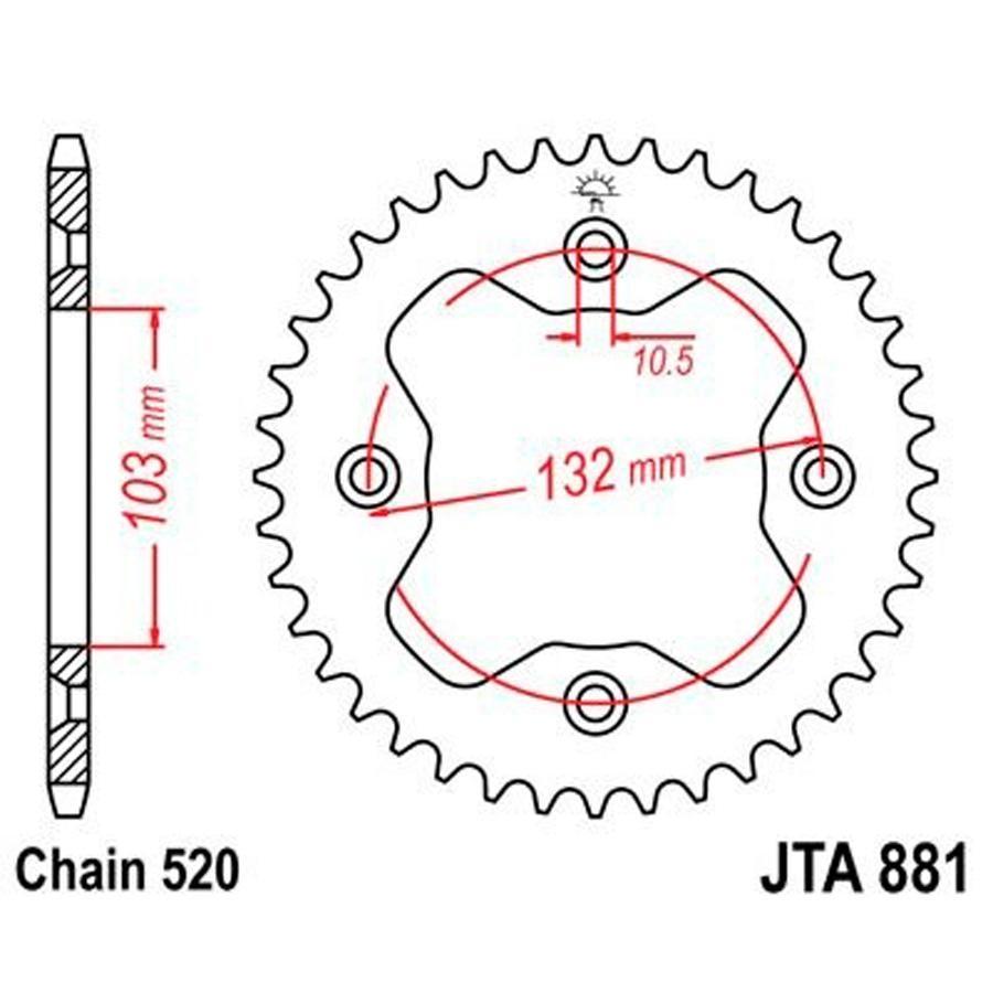 PLATO CORONA JT 881 38T ZBK