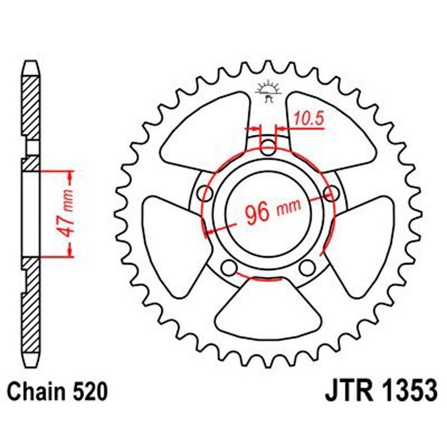 PLATO CORONA JT 1353 40T  520
