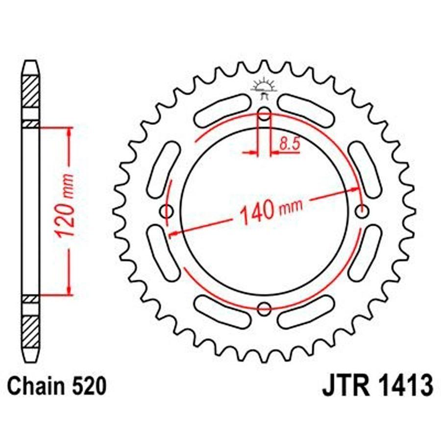 PLATO CORONA JT 1413 39T  520