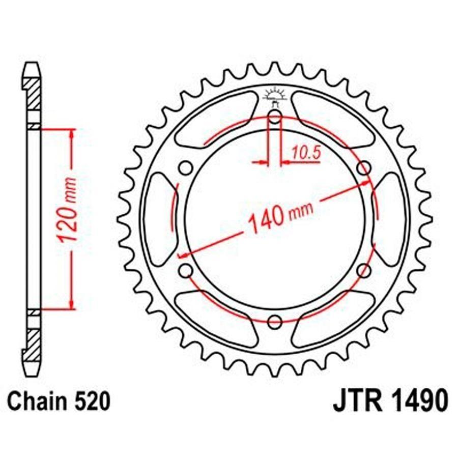 PLATO CORONA JT 1490 43T  520
