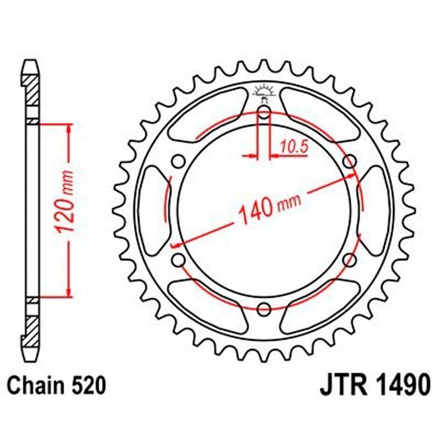 PLATO CORONA JT 1490 44T  520