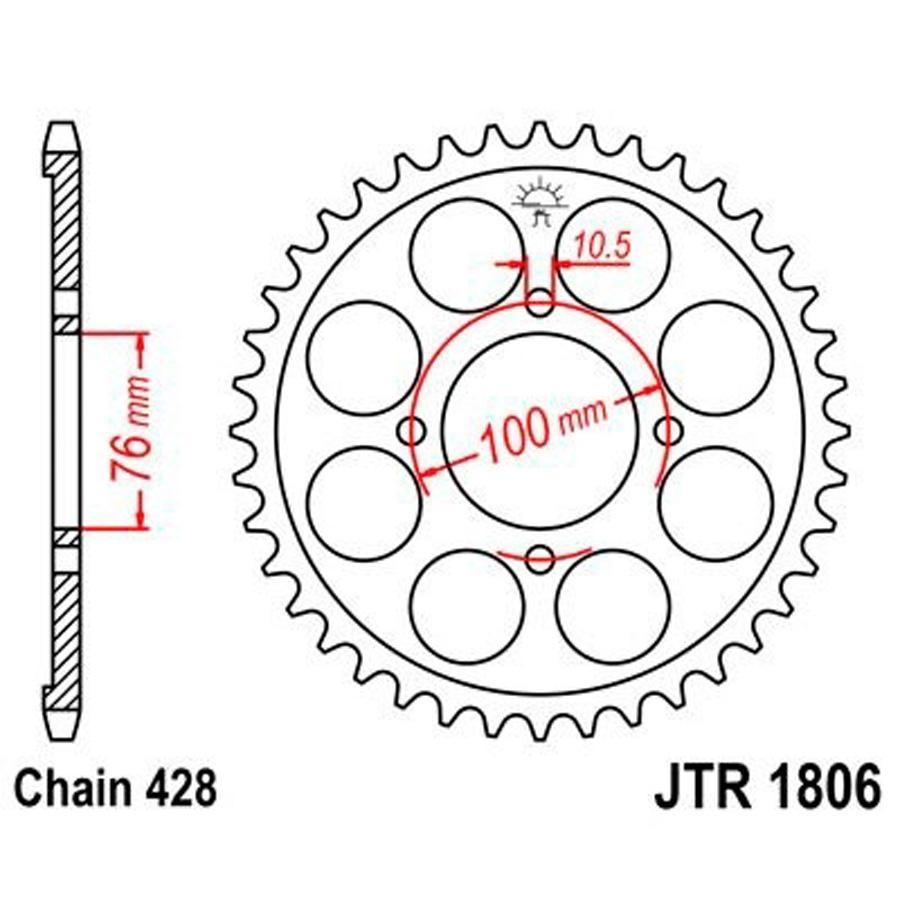 PLATO CORONA JT 1806 47T  428