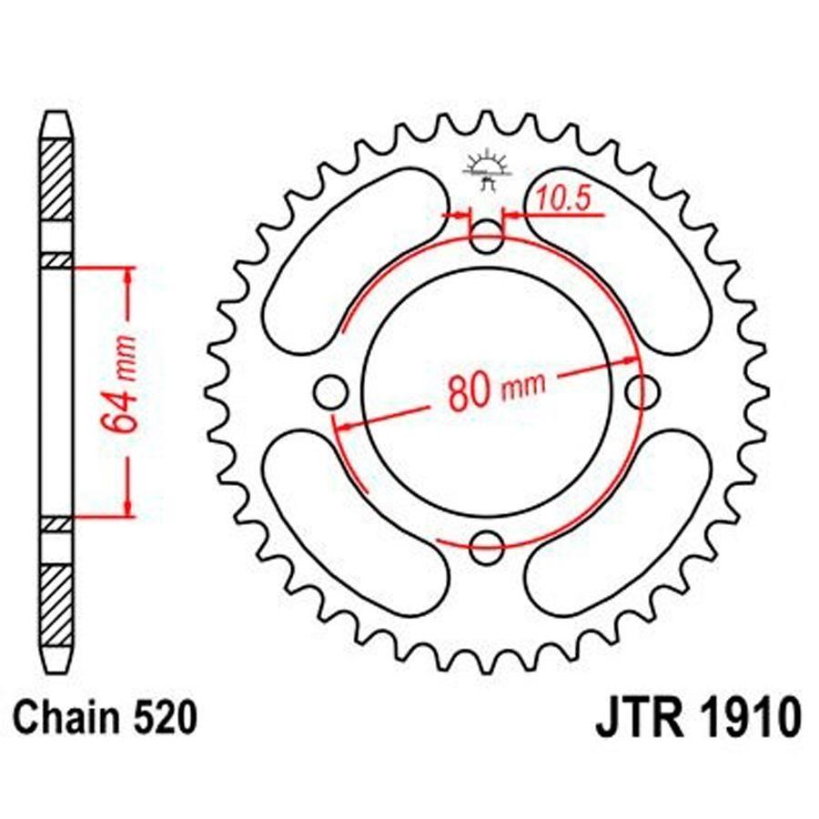 PLATO CORONA JT 1910 32T  520