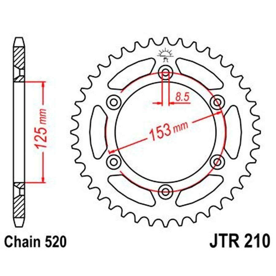 PLATO CORONA JT 210 38T  520