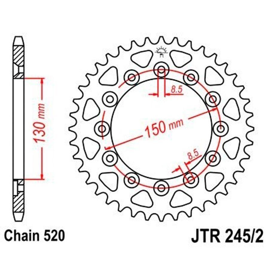 PLATO CORONA JT 245/2 50T  520