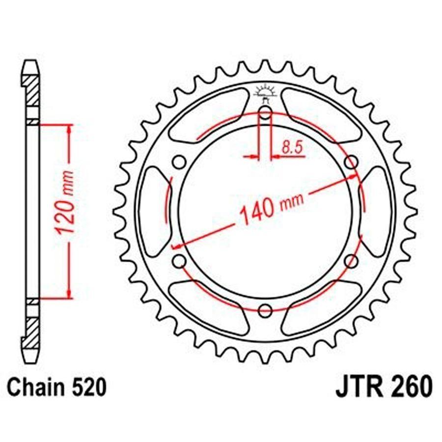 PLATO CORONA JT 260 40T  520