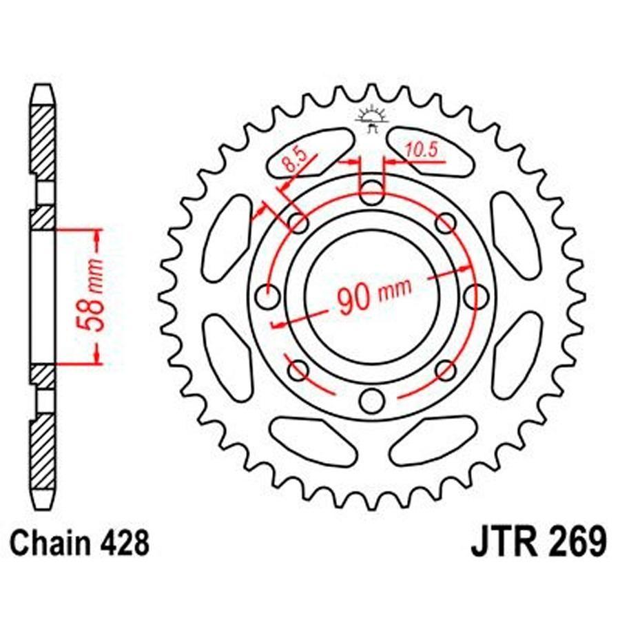 PLATO CORONA JT 269 49T  428