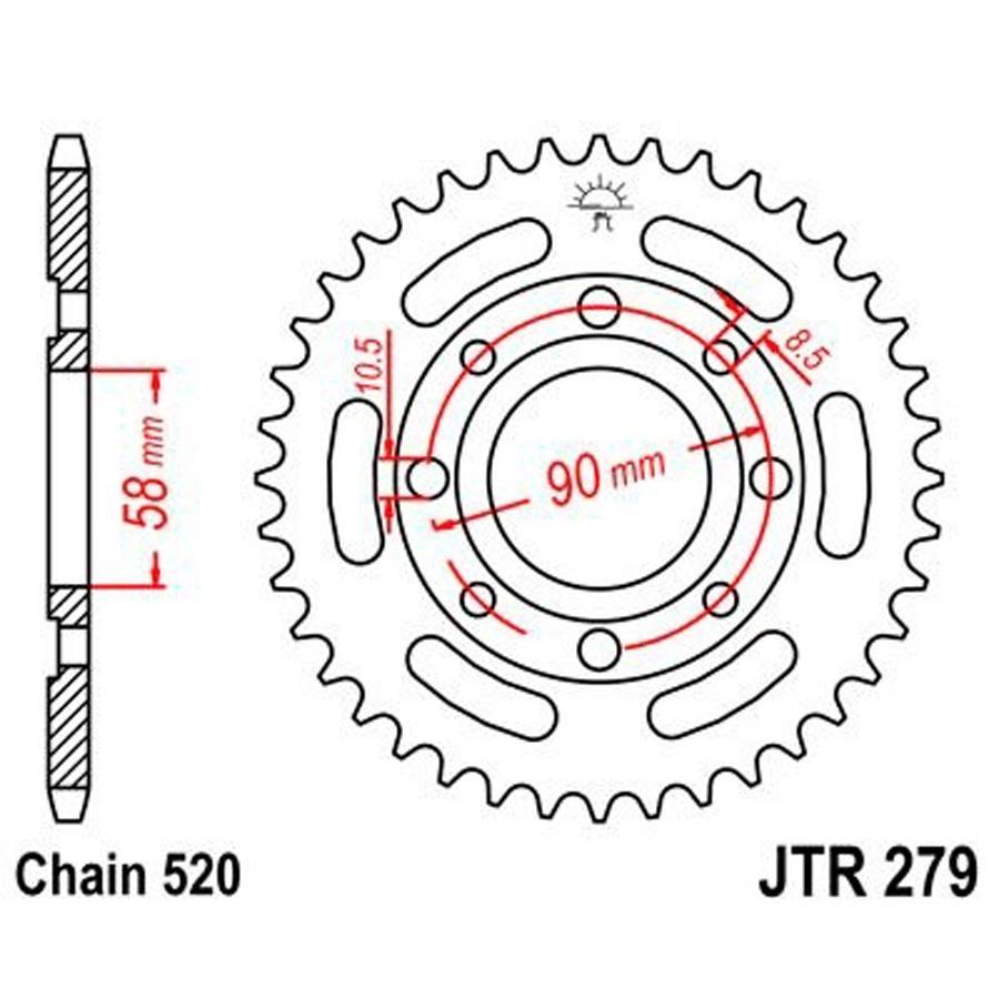 PLATO CORONA JT 279 30T  520
