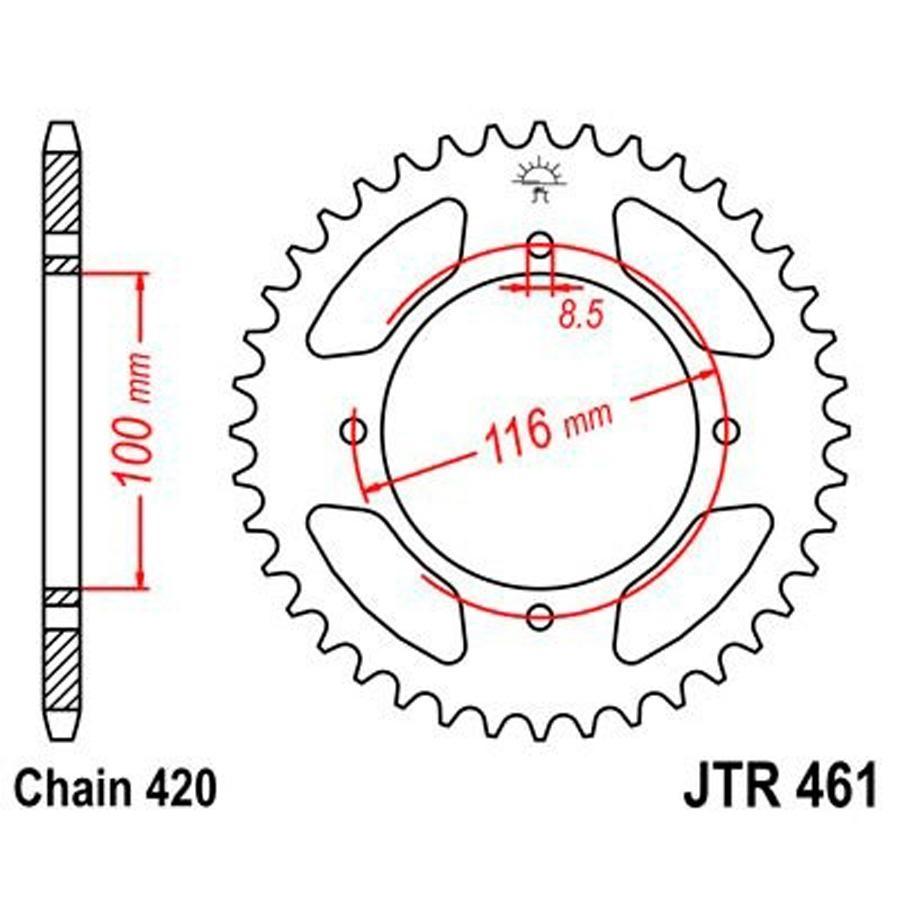 PLATO CORONA JT 461 53T  420