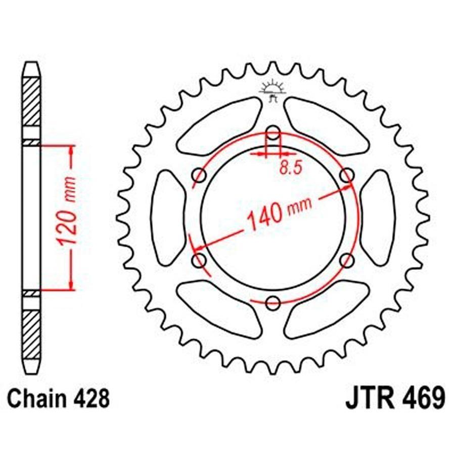 PLATO CORONA JT 469 53T  428