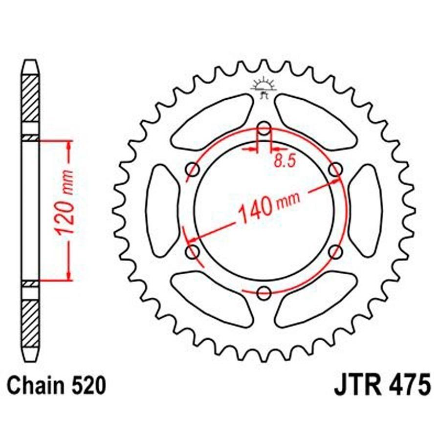 PLATO CORONA JT 475 40T  520