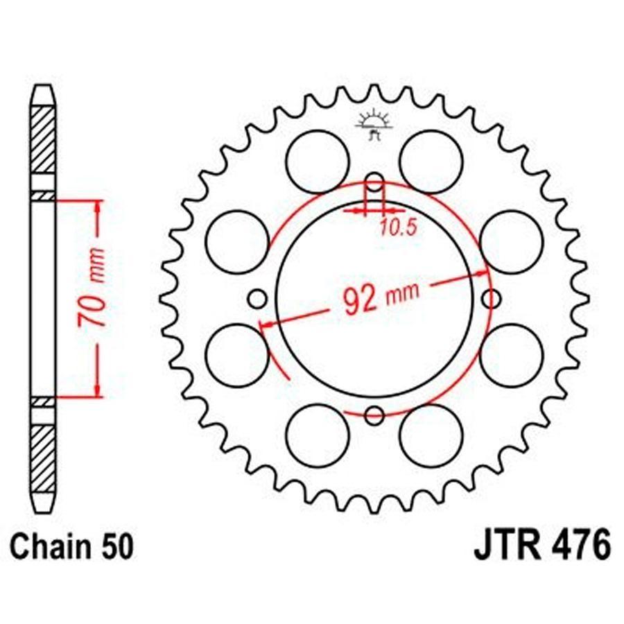 PLATO CORONA JT 476 45T  530