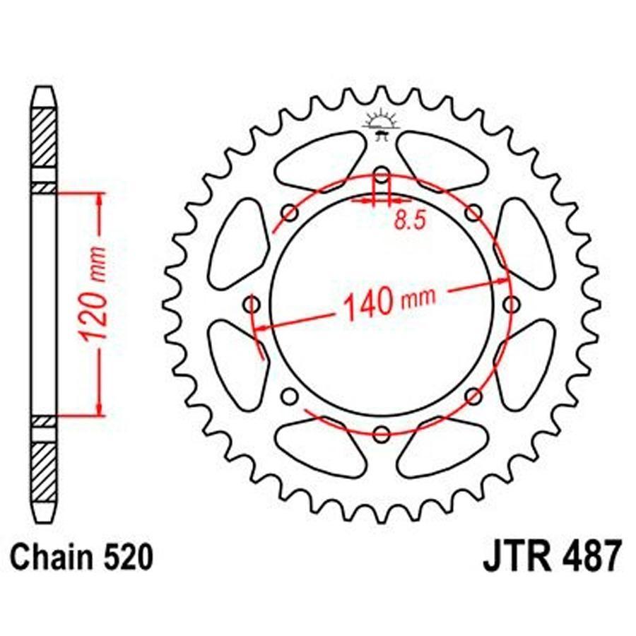 PLATO CORONA JT 487 47T  520