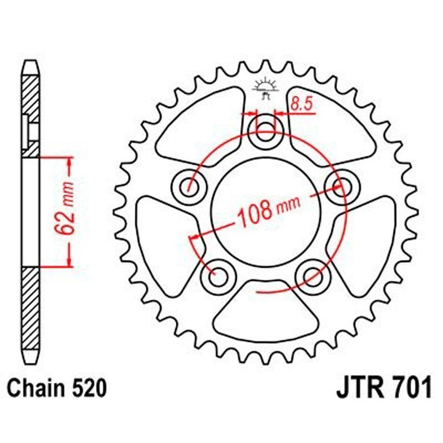 PLATO CORONA JT 701 38T  520