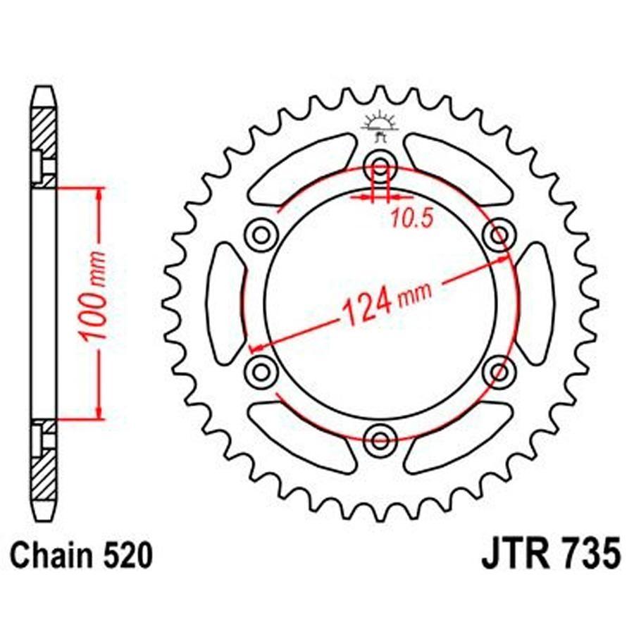PLATO CORONA JT 735 39T  520