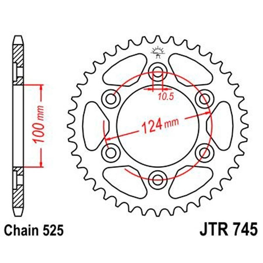 PLATO CORONA JT 745 37T  525