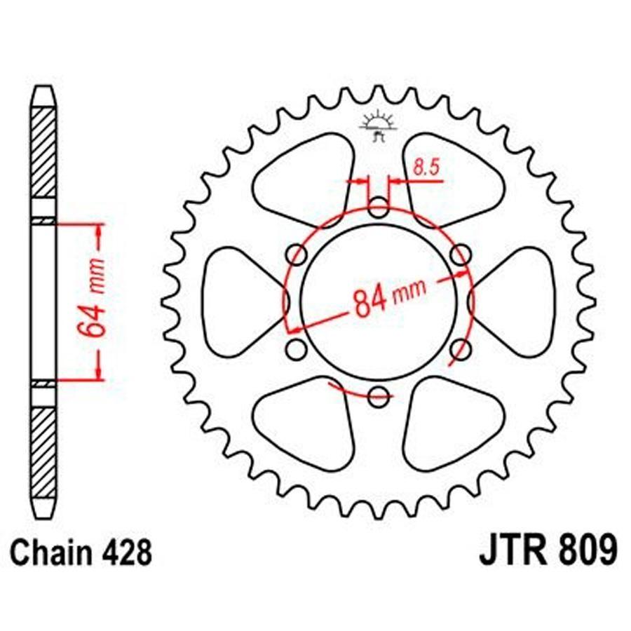 PLATO CORONA JT 809 51T  428