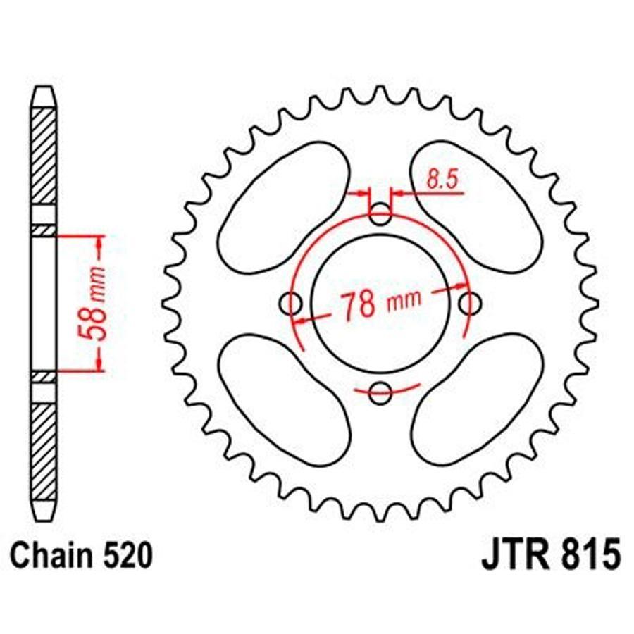 PLATO CORONA JT 815 38T  520