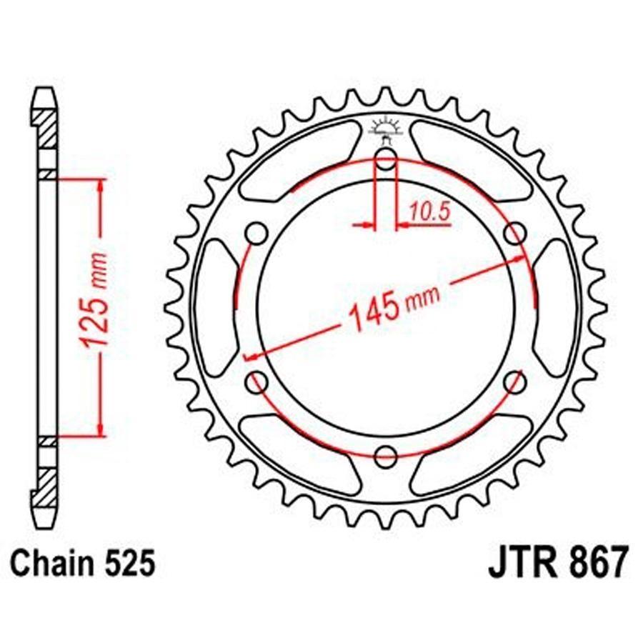 PLATO CORONA JT 867 43T  525