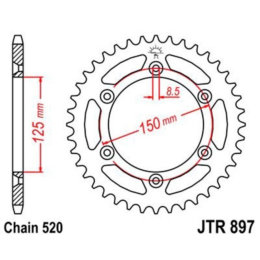 PLATO CORONA JT 897 47T  520