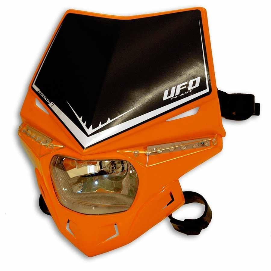 CARETA UFO HOMOLOGADA STEALTH NARANJA PF01715-127   41540