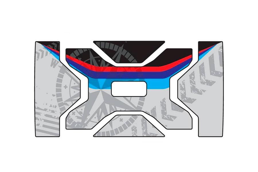 KIT ADHESIVOS PUIG PARA MALETAS BMW MODELO VARIO NAV   20227N