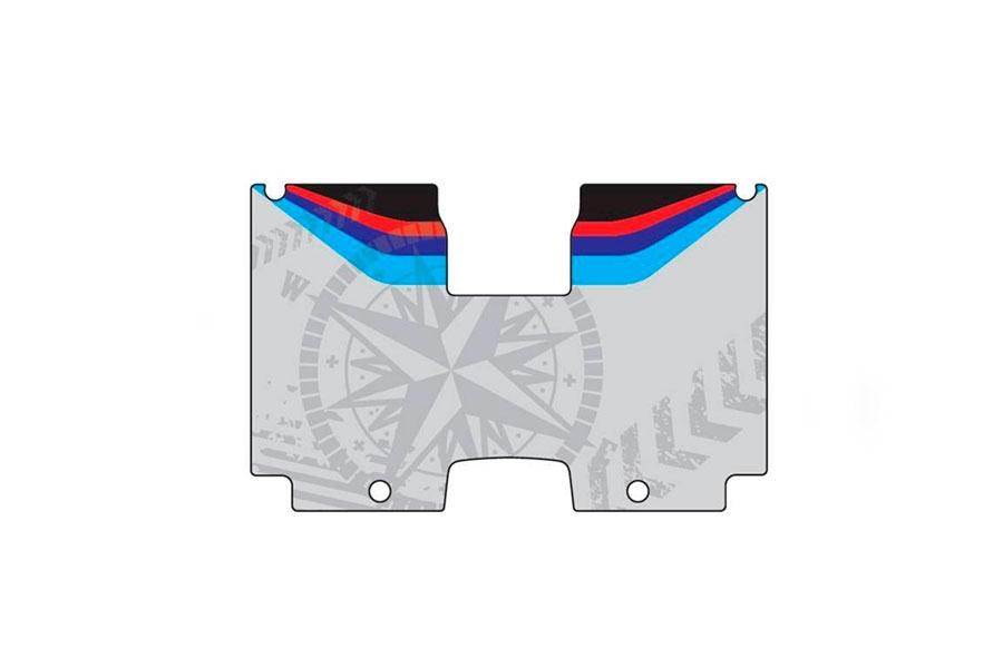 KIT ADHESIVOS PUIG TOPCASE BMW MODELO ADVENTURE NAVIGAT   20232N