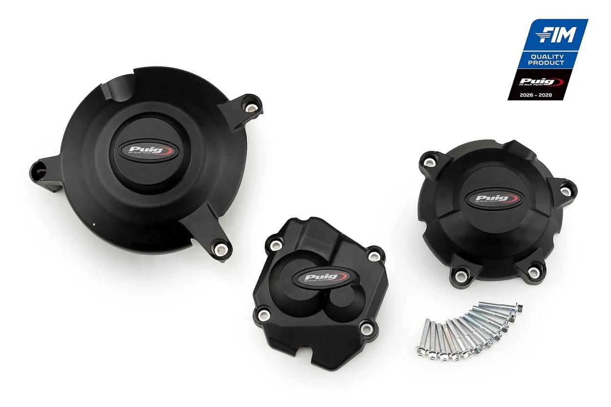 PROTECTOR TAPA MOTOR TRACK HOMOLO. KAWASAKI ZX-6R PUIG 21513N