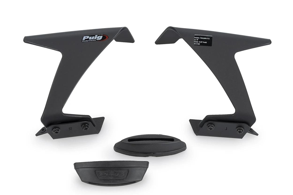 CONJUNTO DE ALERONES RACE BMW S1000RR 23'-NEGRO MA