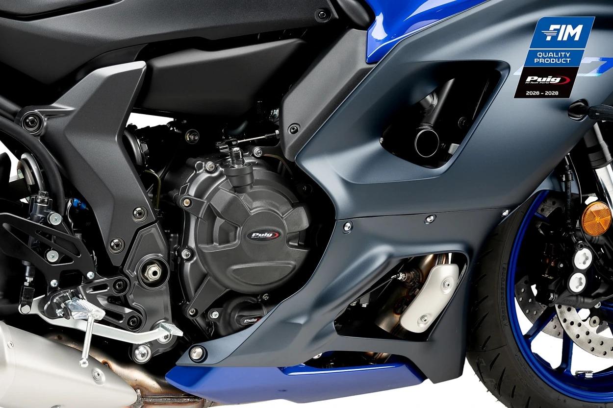 PROTECTOR TAPA MOTOR TRACK HOMOLO. YAMAHA YZF-R7