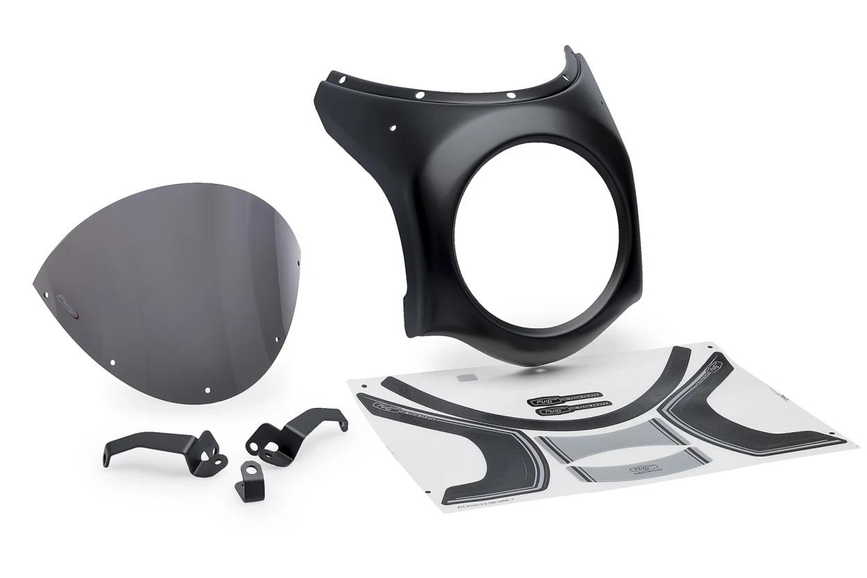 SEMICARENADO RETRO CARCASA NEGRA HONDA CB650R NEO