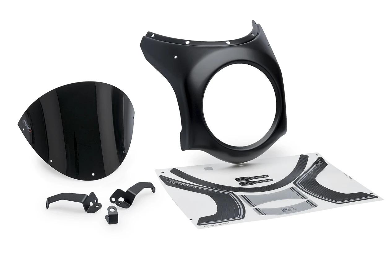SEMICARENADO RETRO CARCASA NEGRA HONDA CB650R NEO
