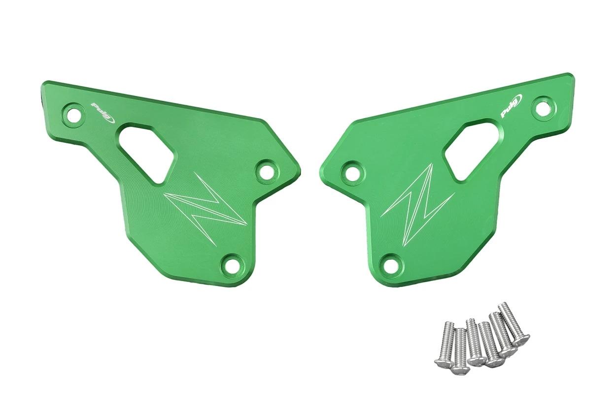 PLACAS DE TALON KAWASAKI Z900 23'- C/VERDE