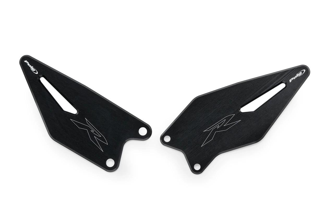 PLACAS DE TALON KAWASAKI ZX6R NINJA 24' C/NEGRO