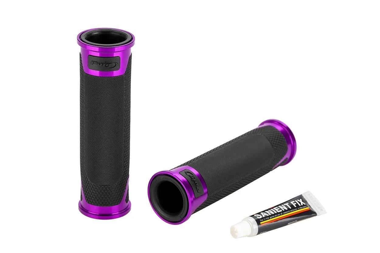 JUEGO DE PUÑOS PUIG HI-TECH REVVING 119MM C/LILA