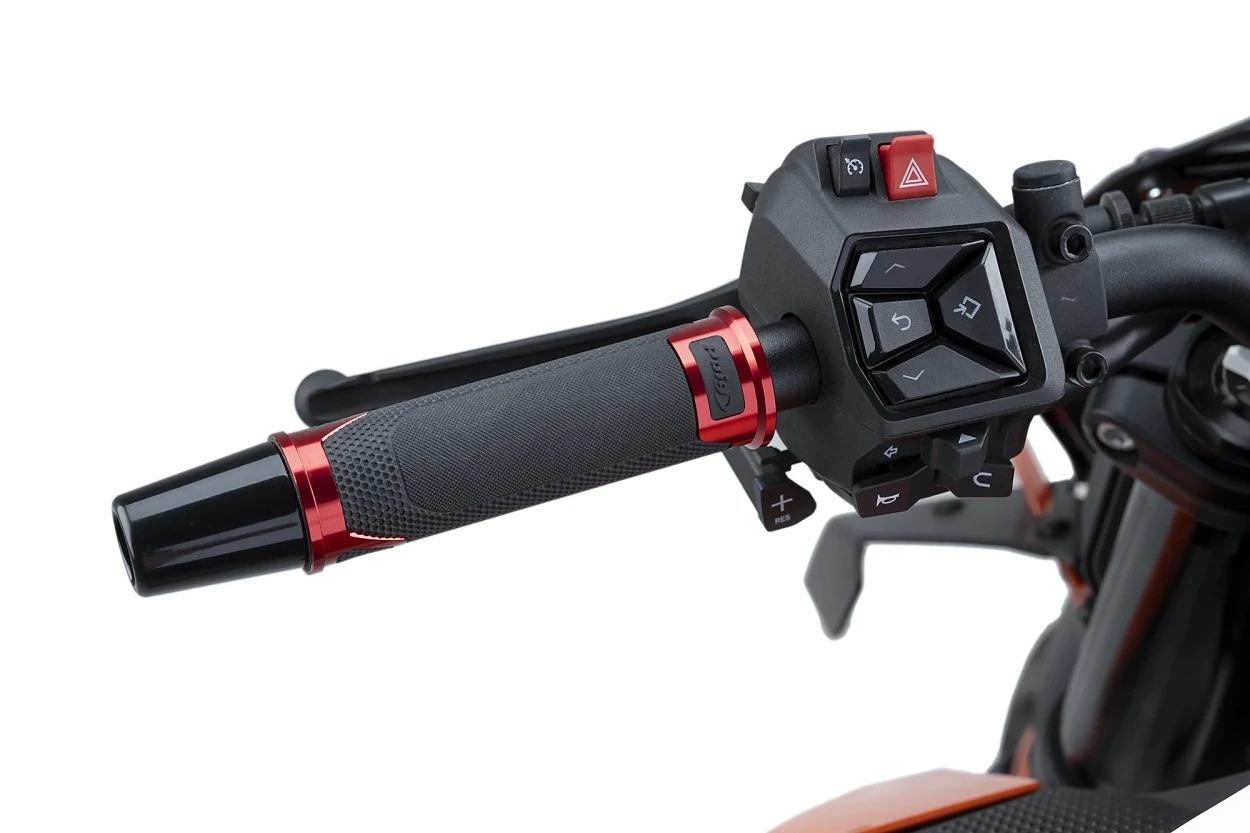 JUEGO DE PUÑOS PUIG HI-TECH REVVING 119MM C/ROJO