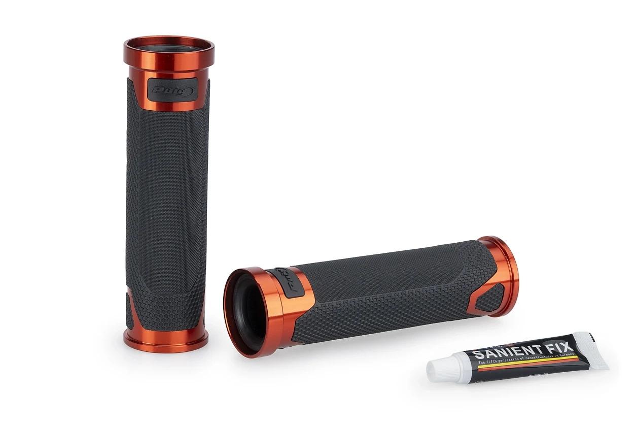 JUEGO DE PUÑOS PUIG HI-TECH REVVING 119MM C/NARANJ