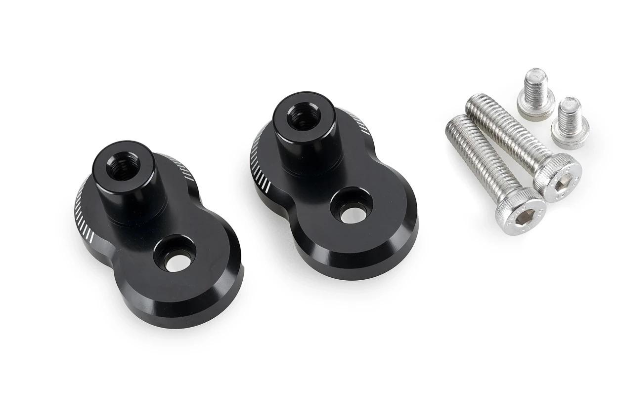 JGO DESPLAZADOR ESTRIB. REGULABLES TRAIL 20MM C/NE
