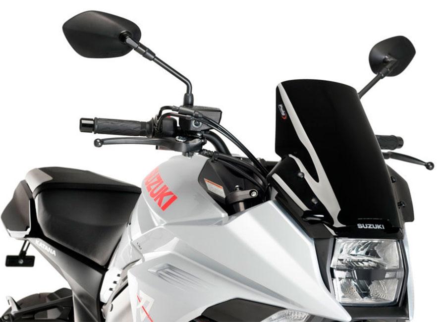 CUPULA PARABRISAS  PARABRIS PUIG TOURING SUZUKI KATANA 19' C/NEGRO   3637N