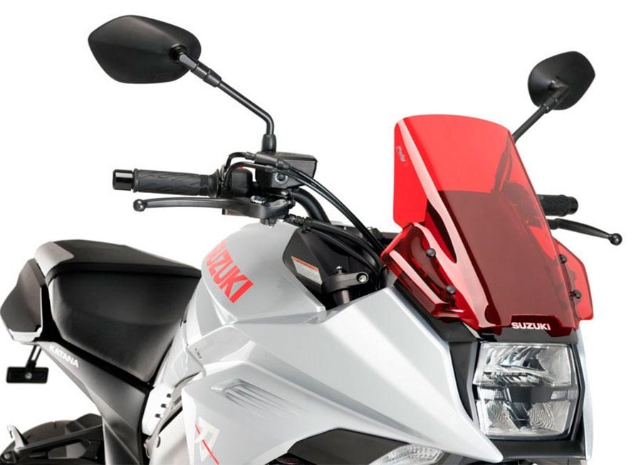 CUPULA PARABRISAS  PARABRIS PUIG TOURING SUZUKI KATANA 19' C/ROJO   3637R