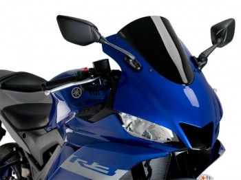 CUPULA PARABRIS PUIG R-RACER YAMAHA YZF-R3 19' C/NEGRE   3737N