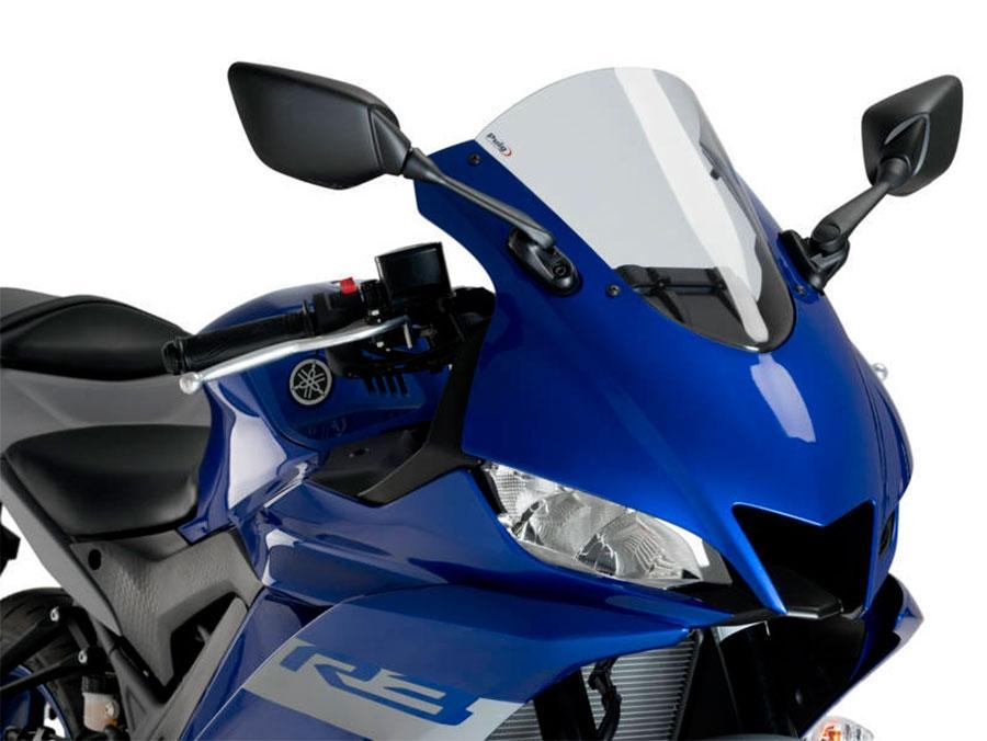 CUPULA PARABRIS PUIG R-RACER YAMAHA YZF-R3 19' C/TRANSPARENTE   3737W