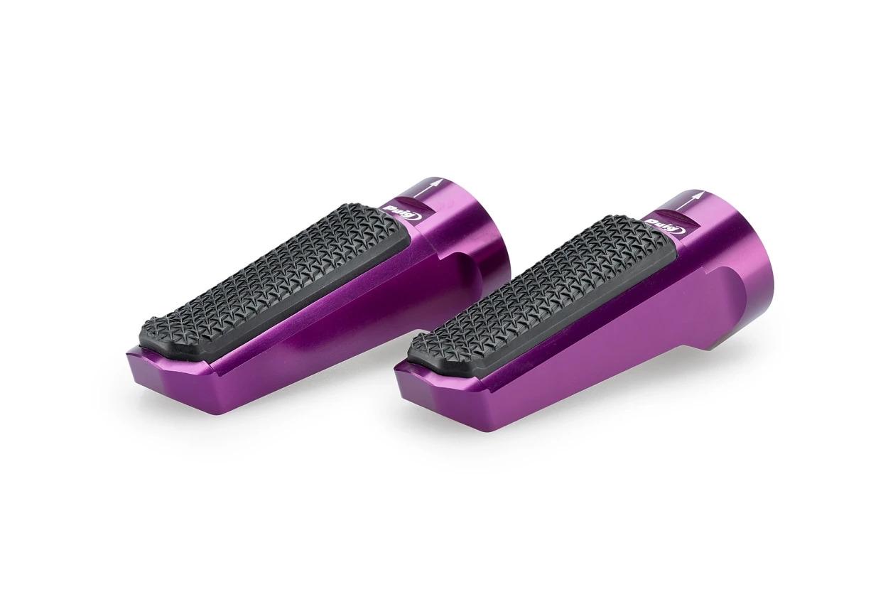 JUEGO ESTRIBERAS SPORT+GOMA LADO DER/IZQ C/LILA