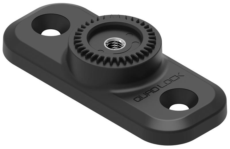 BASE RECTANGULAR DE 2 AGUJEROS QUAD LOCK 360